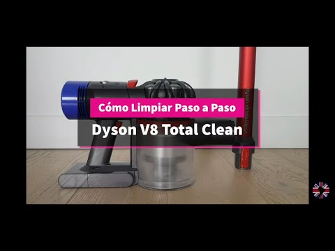 Cómo limpiar el filtro de un aspirador escoba Dyson